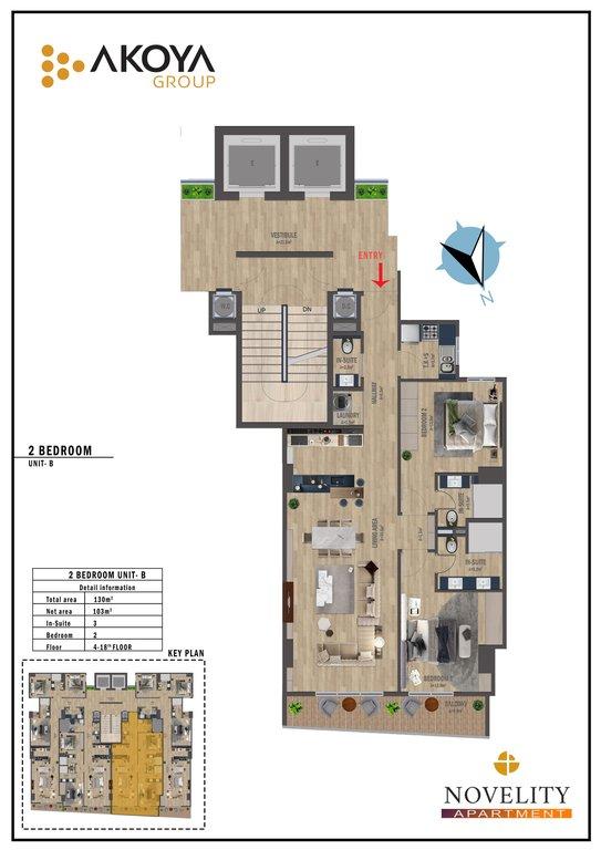 Two Bedroom A Apartment