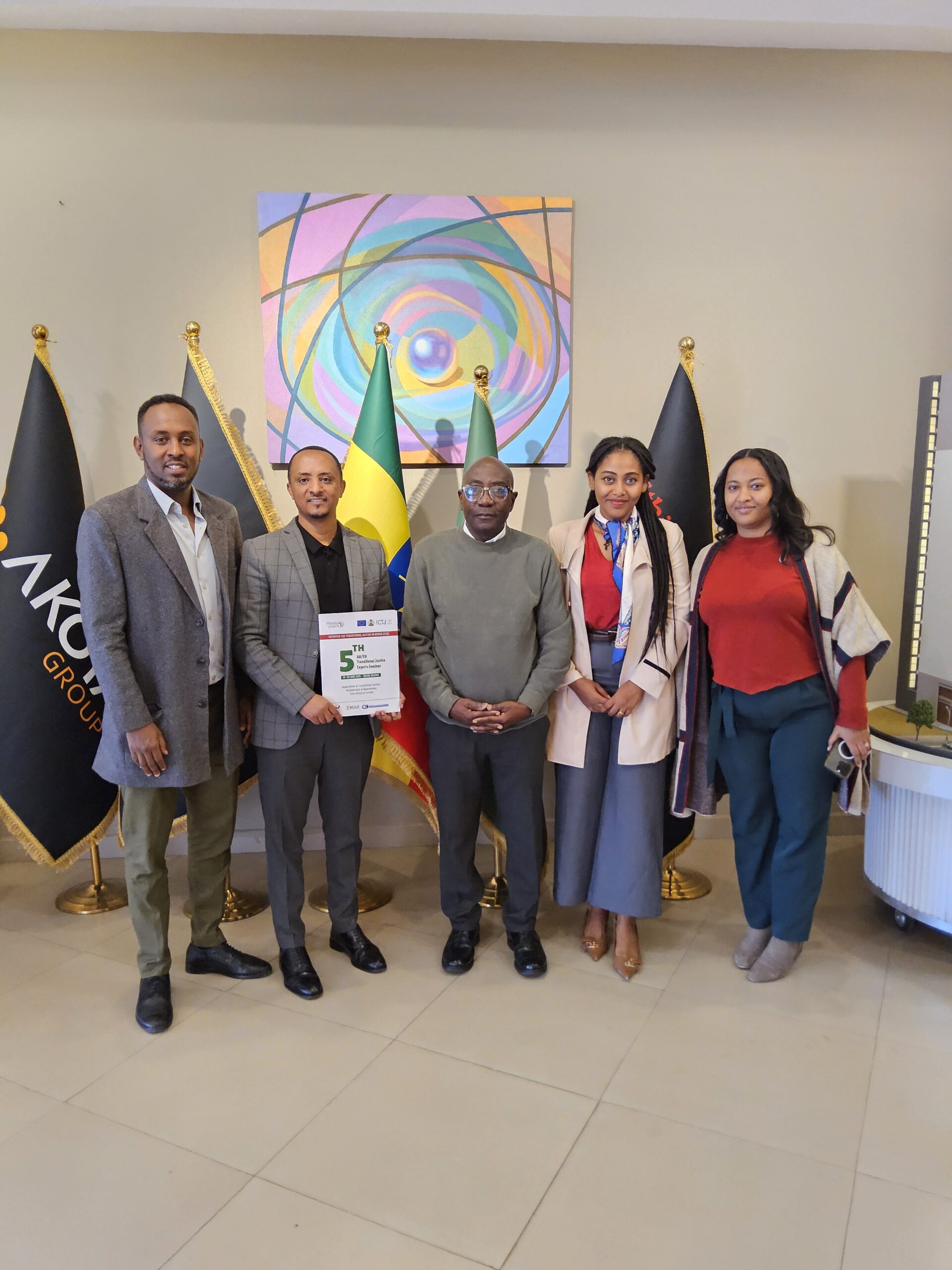 Akoya Group representatives at the African Union Headquarters during the Africa Day Celebration 2026